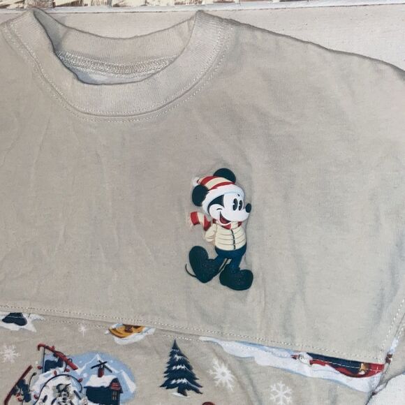 Disney Youth Spirit Jersey - Mickey Mouse And Friends Holiday US 5/6 - Picture 9 of 10